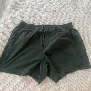 Lululemon Pace Breaker 5" Short • XXL • Greeb • Linerless • Excellent Condition